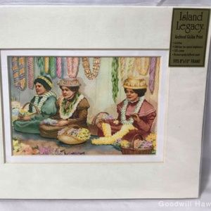 Lei Makers IHP Island Legacy Archival Giclee Print